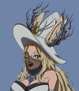 Bust, base colour